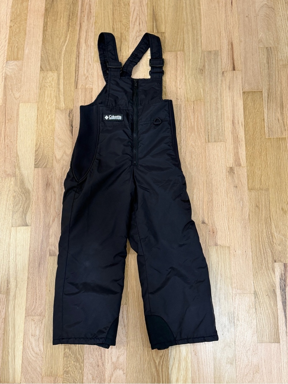 Columbia Black Kids Insulated Snow Overalls